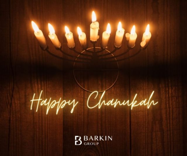 🕎 May the warmth of Chanukah bring you hope to lift your heart and love to light your way.

#BarkinGroup #TheBarkinGroup #Chanukah #HappyChanukah